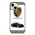 PORSCHE 911 CHECKERED EMBLEM iPhone 13 Mini Case Cover