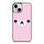 RILAKKUMA BEAR PINK MINIMALIST iPhone 13 Mini Case Cover