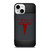 TESLA METAL CARBON LOGO iPhone 13 Mini Case Cover TESLA METAL CARBON LOGO iPhone 13 Mini Case Cover