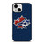 TORONTO BLUE JAYS LEATHER LOGO iPhone 13 Mini Case Cover