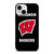 WISCONSIN BADGERS LOGO iPhone 13 Mini Case Cover WISCONSIN BADGERS LOGO iPhone 13 Mini Case Cover