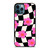 CHECKERED AESTHETIC DAISY FLOWER iPhone 12 Pro Max Case Cover