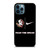 FLORIDA STATE FEAR THE SPEAR NIKE LOGO iPhone 12 Pro Max Case Cover