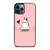 MOOMIN CARTOON PINK iPhone 12 Pro Max Case Cover MOOMIN CARTOON PINK iPhone 12 Pro Max Case Cover