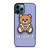 MOSCHINO TOY LOGO PURPLE iPhone 12 Pro Max Case Cover