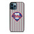 PHILADELPHIA PHILLIES CARBON LOGO iPhone 12 Pro Max Case Cover