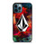 VOLCOM COLOR SPLASH LOGO iPhone 12 Pro Max Case Cover