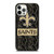 NEW ORLEANS SAINTS FOOTBALL ABSTRACT LINE iPhone 12 Pro Case Cover NEW ORLEANS SAINTS FOOTBALL ABSTRACT LINE iPhone 12 Pro Case Cover
