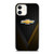 CHEROLET YELLOW CARBON EMBLEM iPhone 12 Case Cover