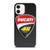 DUCATI VR46 VALENTINO ROSSI CARBON EMBLEM iPhone 12 Case Cover