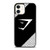 GYMSHARK WHITE CARBON LOGO iPhone 12 Case Cover