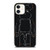 KAWS ROBOT LINE ART iPhone 12 Case Cover