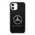 MERCEDES BENZ LEATHER EMBLEM iPhone 12 Case Cover