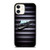 NIKE METAL GLASS LOGO iPhone 12 Case Cover