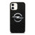 OPEL LEATHER LOGO iPhone 12 Case Cover