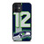 SEATTLE SEAHAWKS NFL 12 MAN LOGO iPhone 12 Mini Case Cover