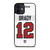 TOM BRADY TAMPA BAY BUCCANEERS WHITE KIT iPhone 12 Mini Case Cover
