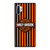 HARLEY DAVIDSON MOTOR CYCLES ORANGE STRIPE  Samsung Galaxy Note 10 Plus Case Cover