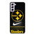 PITTSBURGH STEELERS CARBON NIKE Samsung Galaxy S21 FE Case Cover PITTSBURGH STEELERS CARBON NIKE Samsung Galaxy S21 FE Case Cover