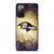 BALTIMORE RAVENS NFL METAL LOGO Samsung Galaxy S20 FE Case Cover