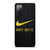 NIKE JUST DO IT WOOD LOGO YELLOW Samsung Galaxy S20 FE Case Cover