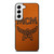 MCM WORLDWIDE SUEDE LOGO Samsung Galaxy S22 Case Cover
