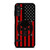 PUNISHER RED BLACK AMERICAN FLAG Samsung Galaxy A14 Case Cover