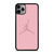 AIR JORDAN PINK LOGO iPhone 11 Pro Max Case Cover