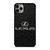 LEXUS LEATHER LOGO EMBLEM iPhone 11 Pro Max Case Cover