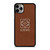 LOEWE LEATHER BROWN iPhone 11 Pro Max Case Cover