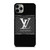LOUIS VUITTON LV BLACK LOGO iPhone 11 Pro Max Case Cover LOUIS VUITTON LV BLACK LOGO iPhone 11 Pro Max Case Cover