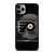 PHILADELPHIA FLYERS METAL EMBLEM iPhone 11 Pro Max Case Cover