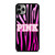 PINK MELTED ABSTRACT PATTERN iPhone 11 Pro Max Case Cover