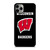 WISCONSIN BADGERS LOGO iPhone 11 Pro Max Case Cover WISCONSIN BADGERS LOGO iPhone 11 Pro Max Case Cover