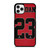 MICHAEL JORDAN LEATHER KIT  iPhone 11 Pro Case Cover