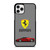 SCUDERIA FERRARI LOGO SUPER CAR RED  iPhone 11 Pro Case Cover