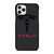 TESLA SILHOUETTE LOGO ICON  iPhone 11 Pro Case Cover