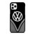 VW VOLKSWAGEN BLACK CHROME EMBLEM  iPhone 11 Pro Case Cover