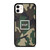 HUF ARMY CAMO LOGO  iPhone 11 Case Cover HUF ARMY CAMO LOGO  iPhone 11 Case Cover