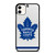 TORONTO MAPLE LEAFS NHL CARBON LOGO  iPhone 11 Case Cover TORONTO MAPLE LEAFS NHL CARBON LOGO  iPhone 11 Case Cover