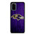 BALTIMORE RAVENS WOOD LOGO Samsung Galaxy S20 Plus Case Cover