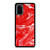 RED LIQUID TEXTURE Samsung Galaxy S20 Plus Case Cover