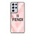 FENDI ROMA PINK TAPESTRY LOGO Samsung Galaxy S21 Ultra Case Cover
