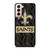 NEW ORLEANS SAINTS FOOTBALL ABSTRACT LINE Samsung Galaxy S21 Case Cover