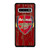 ARSENAL FC RETRO WOOD LOGO Samsung Galaxy S10 Case Cover