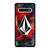 VOLCOM COLOR SPLASH LOGO Samsung Galaxy S10 Case Cover VOLCOM COLOR SPLASH LOGO Samsung Galaxy S10 Case Cover