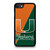 MIAMI HURRICANES LOGO CARBON iPhone SE 2020 Case Cover