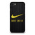 NIKE JUST DO IT WOOD LOGO YELLOW iPhone SE 2020 Case Cover