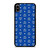 MCM WORLD WIDE BLUE iPhone XS Max Case Cover