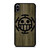 TRAFALGAR LAW ONE PIECE WOOD SYMBOL iPhone XS Max Case Cover